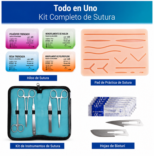 Kit de sutura pequeño